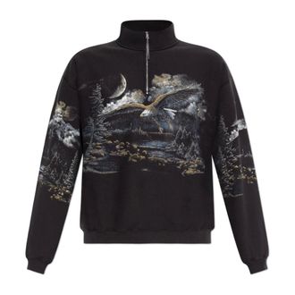 Roa Outdoor Tops, male, Black, Size: M Fai Sweatshirt