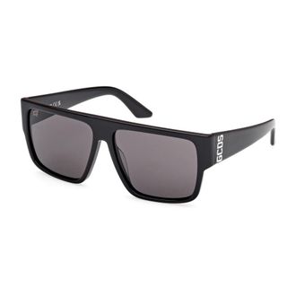 GCDS Sunglasses, unisex, Black, Size: 57 MM Black Sunglasses Gd0063 Model 01A