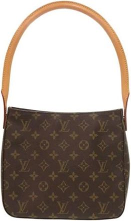 Louis Vuitton Pre-owned Canvas Schoudertas - Dames - Vintage Schoudertas - Bruin - ONE Size - Vintage