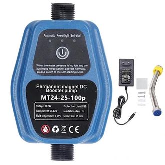OEM Bomba De Refuerzo Autom&aacute;tica Inteligente Para Ducha De 100 W, 24 V, 25 L, Ip56, Con Control Por Sensor, Apta Para Voltajes De 100 A 240 V