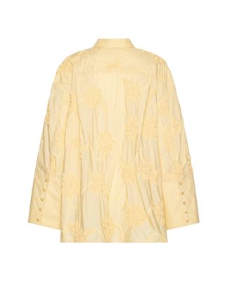 Rotate Womens Shirt Flower Italian Straw