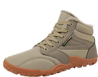 Generic Snow Boots Mens Leather Winter Boots Minimalist Sneakers Shoes(Color 1,39)