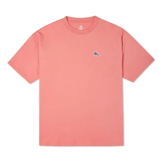 Converse Chuck Taylor Shoe Patch T-Shirt Asia Sizing Pink 10020931-A12