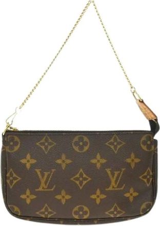 Louis Vuitton Pre-owned Mini Bags, female, Brown, Size: ONE SIZE Pre-owned Mini pochette accessoires