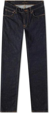 Nudie Jeans Accessories - Heren - Regular Fit Jeans - Blauw - W30 L32 - Katoen - Jeans