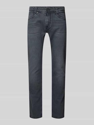 Pepe Jeans London Tapered Fit Jeans im 5-Pocket-Design Modell SPIKE in Dunkelgrau, Gr&ouml;&szlig;e 33/32