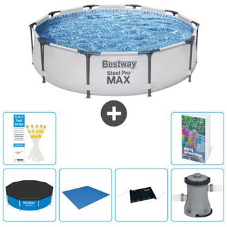 Bestway Piscina Bestway Steel Pro Max Redonda - 305x76 Cm - 7-piezas S40