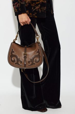 Etro Pony Medium Bag, Womens, Brown