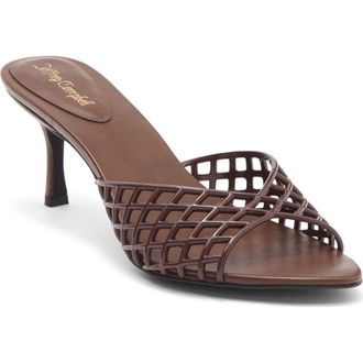 Jeffrey Campbell Seablue Jelly Slide Sandal in Brown at Nordstrom, Size 7.5