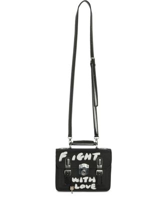 Comme Des Garçons canvas tote bag - Black