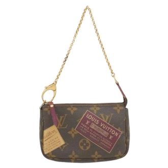 Louis Vuitton Pre-owned Mini Bags, female, Brown, Size: ONE SIZE Pre-owned Pouch