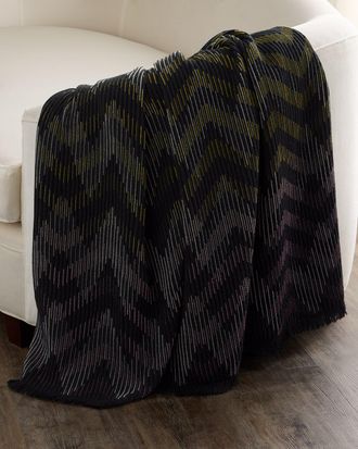 Missoni Home Dinamico Wool-Blend Throw, 53 x 75