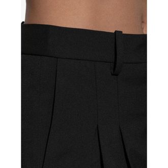 By Malene Birger Pleated Wide-Leg Trousers - Black