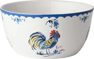 Certified International French Rooster Deep Bowl