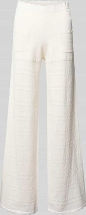 Oh April Strickhose mit Eingrifftaschen Modell Aurea in Offwhite, Gr&ouml;&szlig;e XL