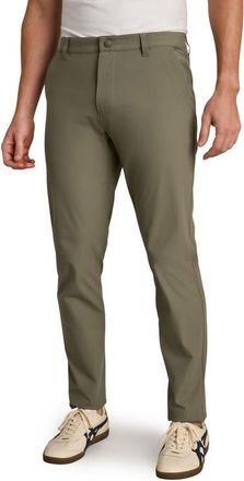 Rhone Commuter Slim Fit Pants in Smokey Olive at Nordstrom, Size 30