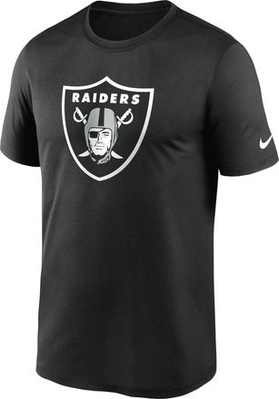 Nike Mens Dri-FIT Logo Legend (NFL Las Vegas Raiders) T-Shirt in Black | NKGK00A8D-CX5
