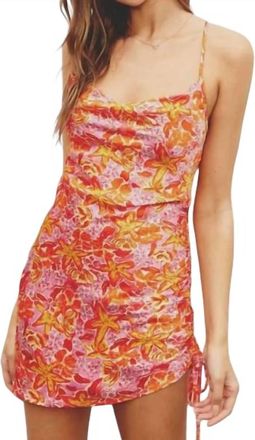 Dress Forum Starfish Mini Dress In Gold