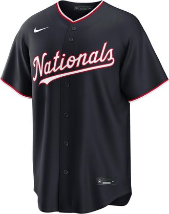 Nike James Wood Washington Nationals Nike Mens MLB Replica Jersey in Blue | RP26WTA1WT9-N8C
