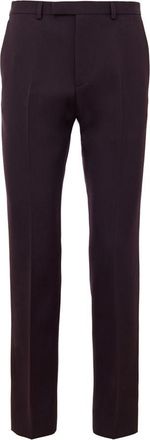Gucci Bordeaux Wool Dress Mens Pants