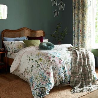 Laura Ashley Juego de funda n&oacute;rdica color pastel para cama 90cm 200x200cm