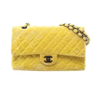 Chanel Pre-owned Vintage Fabric Shoulder Bag - Dames - Pre-owned - Geel - Maat: ONE Size