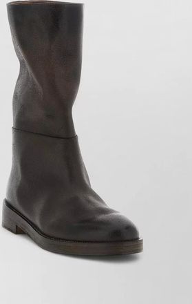 Mars&egrave;ll leather tubetto boots