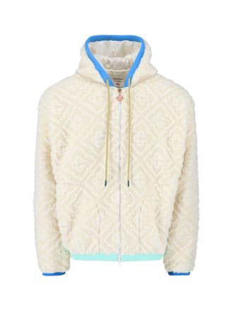 Casablanca monogram Jacquard Fleece Jacket