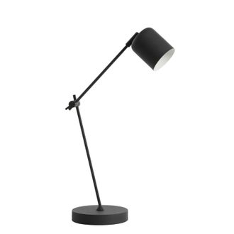 Light & Living L&aacute;mpara De Mesa - Rijeka - Negro - Metal - - Light&living