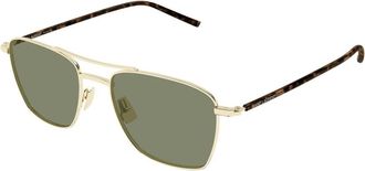 Saint Laurent SL 866 Zonnebril - unisex - Accessoires - Bruin - Maat: 53 MM