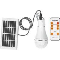 OEM Bombilla Solar Impermeable Para Exteriores Con Gancho, Luz Solar Para Jard&iacute;n O Patio, Bombilla De Emergencia De Bajo Consumo (1 Unidad) - Crezuo