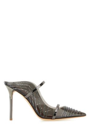 Malone Souliers Black Pointed Toe Heels