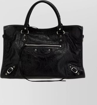 Balenciaga Le City medium leather handbag