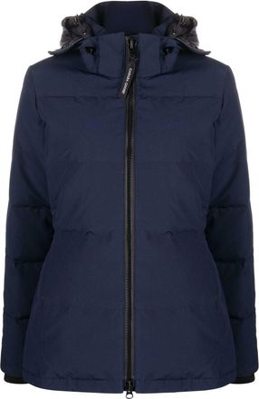 Canada Goose Chelsea parka - women - Duck Feathers/Cotton/Polyamide/Polyester - L - Blue