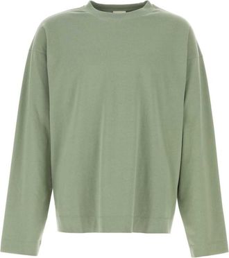 Dries Van Noten Green Full Sleeves T-shirt