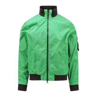 Peuterey Bomber Jackets, male, Green, M, Agnel
