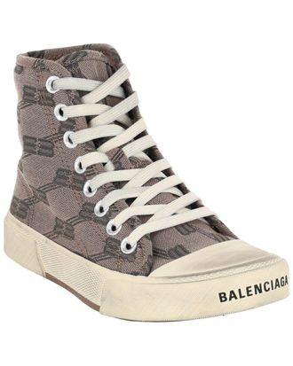 Balenciaga Paris Bb Monogram High-Top Sneaker