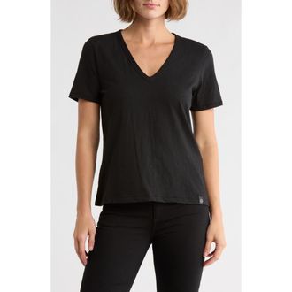 Rag & Bone The Vee T-Shirt in Black at Nordstrom Rack, Size Xx-Small