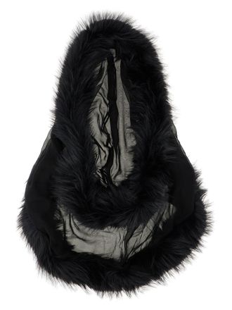 Dsquared2 kraag met capuchon