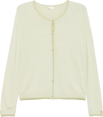 Liu Jo Cardigan in maglia fine - Verde