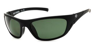 Harley-Davidson HD0903X Polarized 02R Mens Sunglasses Black Size 61