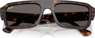 Ray-Ban Rb 4454 Lukas Zonnebrillen - unisex - Zonnebrillen - Bruin - 56 MM - Accessoires