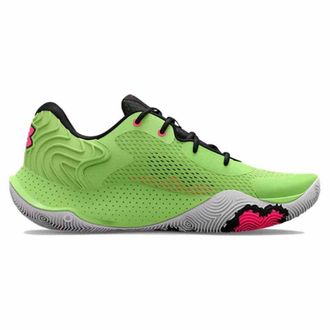 Under Armour Spawn 4 Groen Heren Sportschoenen