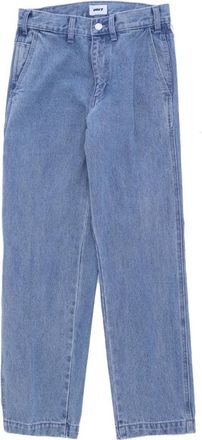 Obey Jeans - Heren - Regular Fit Jeans - Blauw - W36 - Jeans