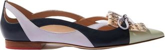 Scarosso The Spicy Ballet Zwarte Leren Ballerinas - Dames - Ballerinas - Zwart - 40 EU - Leer - Schoenen