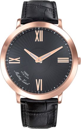 Mathey-Tissot Mens Black dial Watch