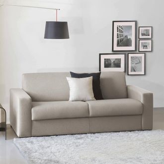 Talamo Italia Sofa Cama Daaze, Sof&aacute; De 2 Plazas, 100% Made In Italy, Sof&aacute; De Sal&oacute;n Con Apertura Giratoria, En Tela Acolchada, Con Reposabrazos Est&aacute;ndar, Cm 180x95h9