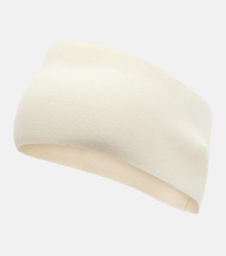 The Row Ombrea cashmere and silk-blend headband