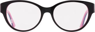 Cartier Demo Cat Eye Ladies Eyeglasses CT0315O 005 53