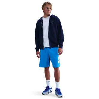 Nike Mens Club Woven Shorts - Lt Photo Blue/White